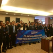 Pelantikan dan Deklarasi Young Lawyers Committee DPC PERADI Surabaya